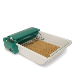 self cleaning litter tray
