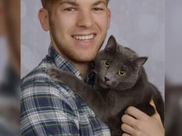 “I got studio shots with my cat but they look like engagement photos”
